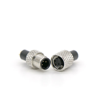 قیمت خوب ROHS 5mm IP67 Waterproof M5 4 Pin Connectors For Electrical آنلاین
