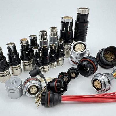 قیمت خوب Panel Mount Circular Waterproof IP68 Electrical Connectors 500 Mating Cycles آنلاین