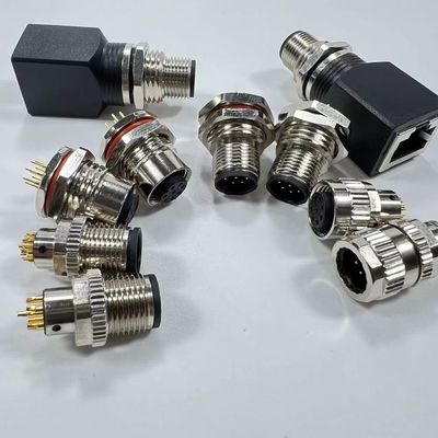 قیمت خوب Gold Plated Panel Mount Electrical Automotive Sensor Connectors For Harsh Environments آنلاین