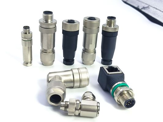 قیمت خوب IP67 Waterproof Circular Connector M5 M8 M9 M12 M16 M23 With Cable Overmoulding آنلاین