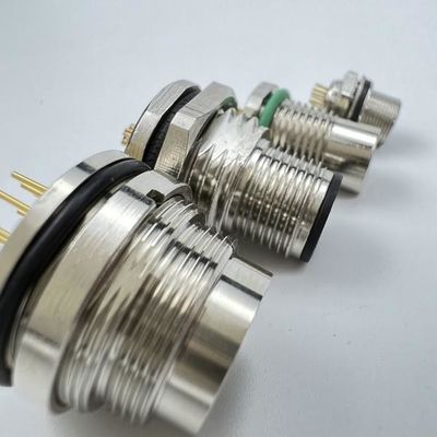 قیمت خوب IP40 Waterproof M16 Circular Connector 16mm Panel Opening Size Screw Locked آنلاین