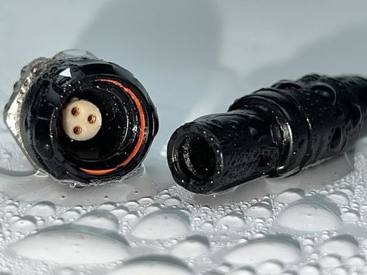 قیمت خوب IP50 Waterproof Medical Device Electrical Connectors Autoclavable Plastic Push Pull Connector آنلاین