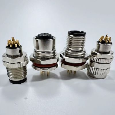 قیمت خوب IP67 Industrial Wire Waterproof Bulkhead Electrical Connectors Plug And Socket 2-19 Contacts آنلاین
