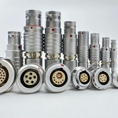 قیمت خوب IP50 Waterproof Push Pull Electrical Connectors 8 Pin Dustproof آنلاین