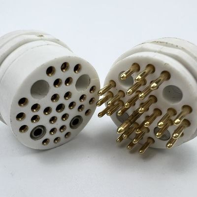 قیمت خوب Coaxial ip68 High Current Circular Connector 26 Signals Insulator For Endoscopy آنلاین