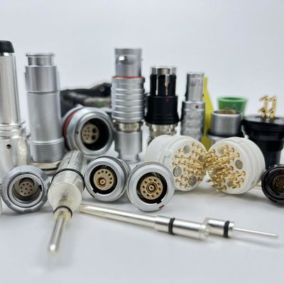 قیمت خوب Customized Metal Micro Miniature 9 Pin Circular Connector RoHS Certified آنلاین
